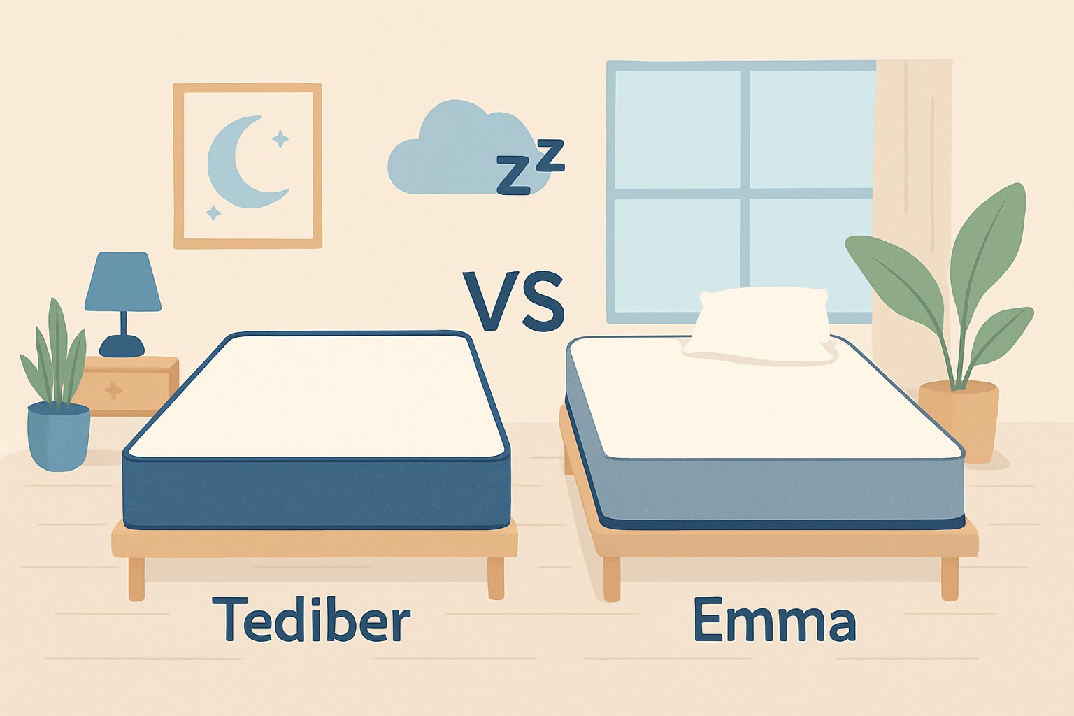 Matelas Tediber ou Emma - lequel choisir en 2025?
