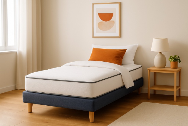 Comparer matelas et sommier en 120x190 chez Tediber et Emma