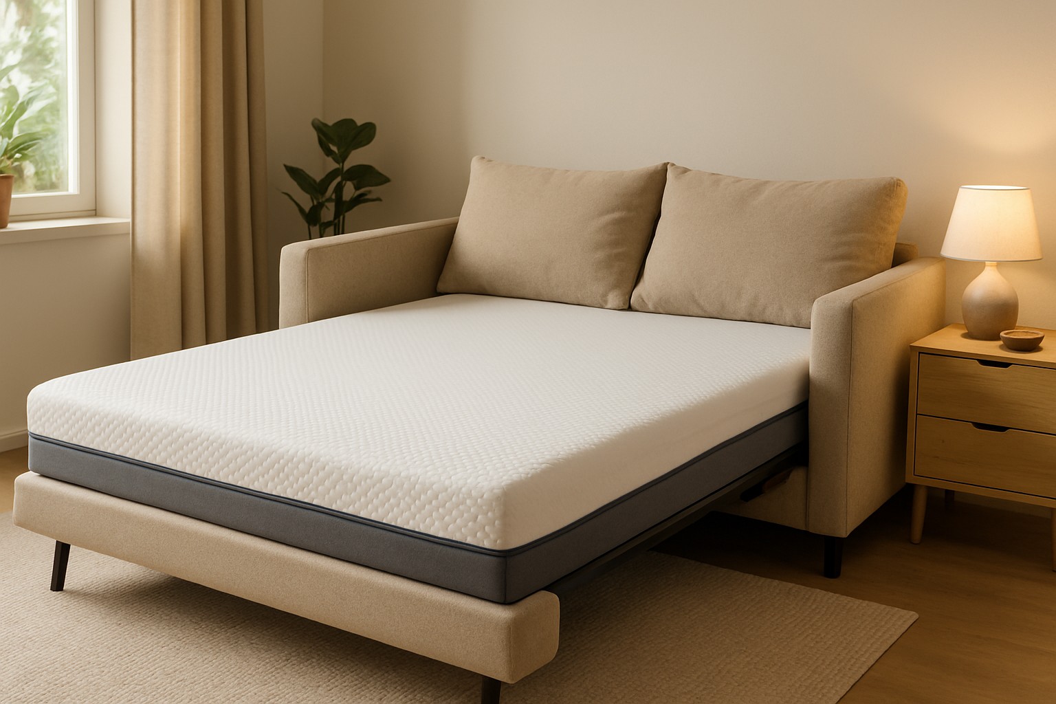 Matelas pour canapé lit Emma ultra-confortable