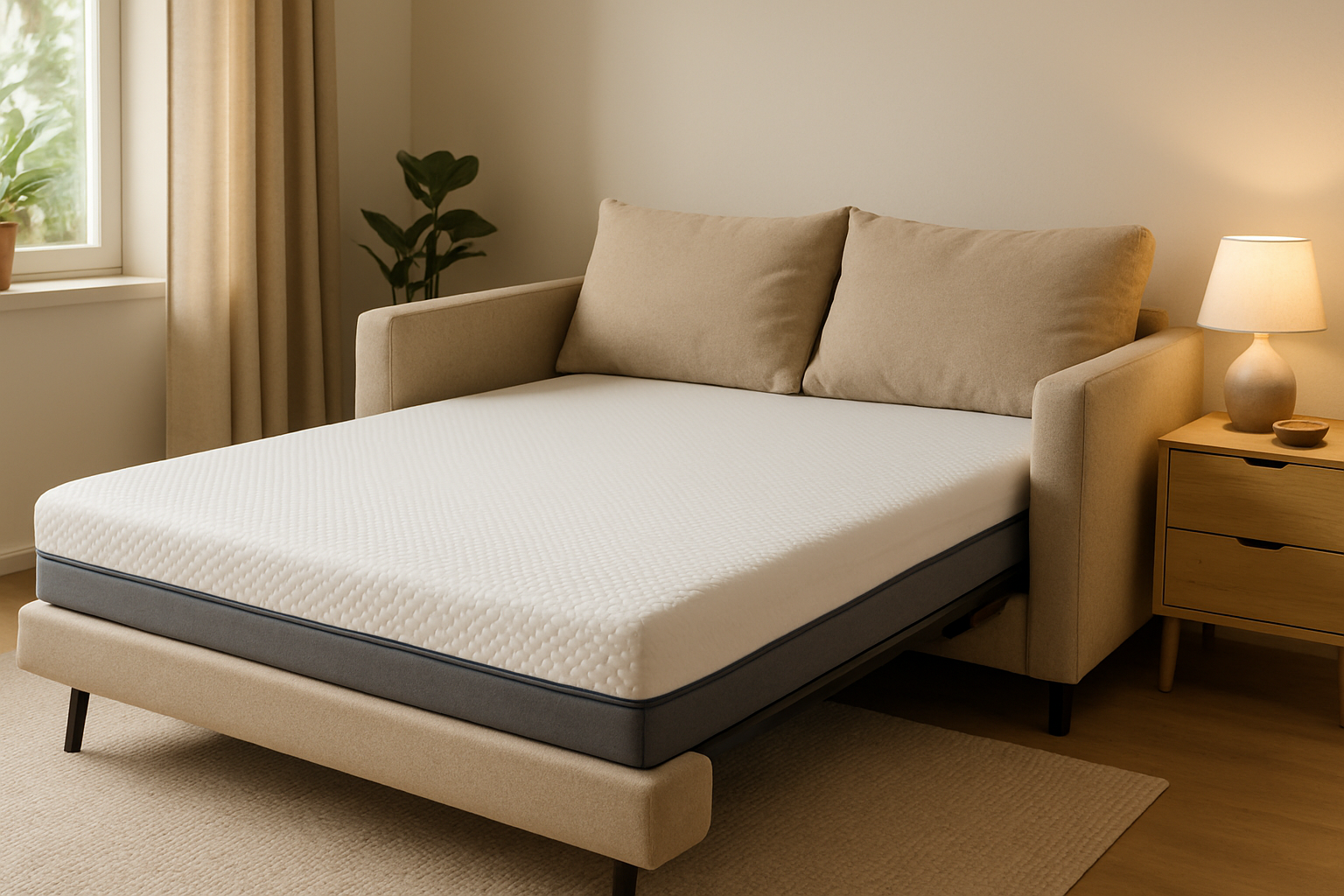 Matelas pour canapé lit Emma ultra-confortable