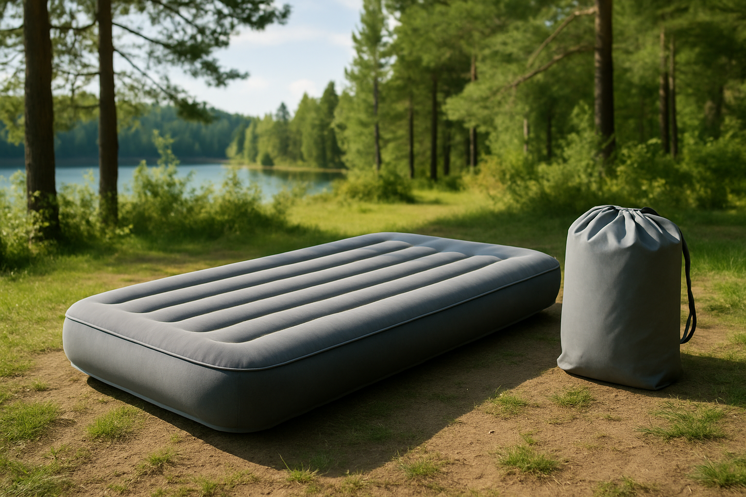 Matelas à air gonflable prêt à l