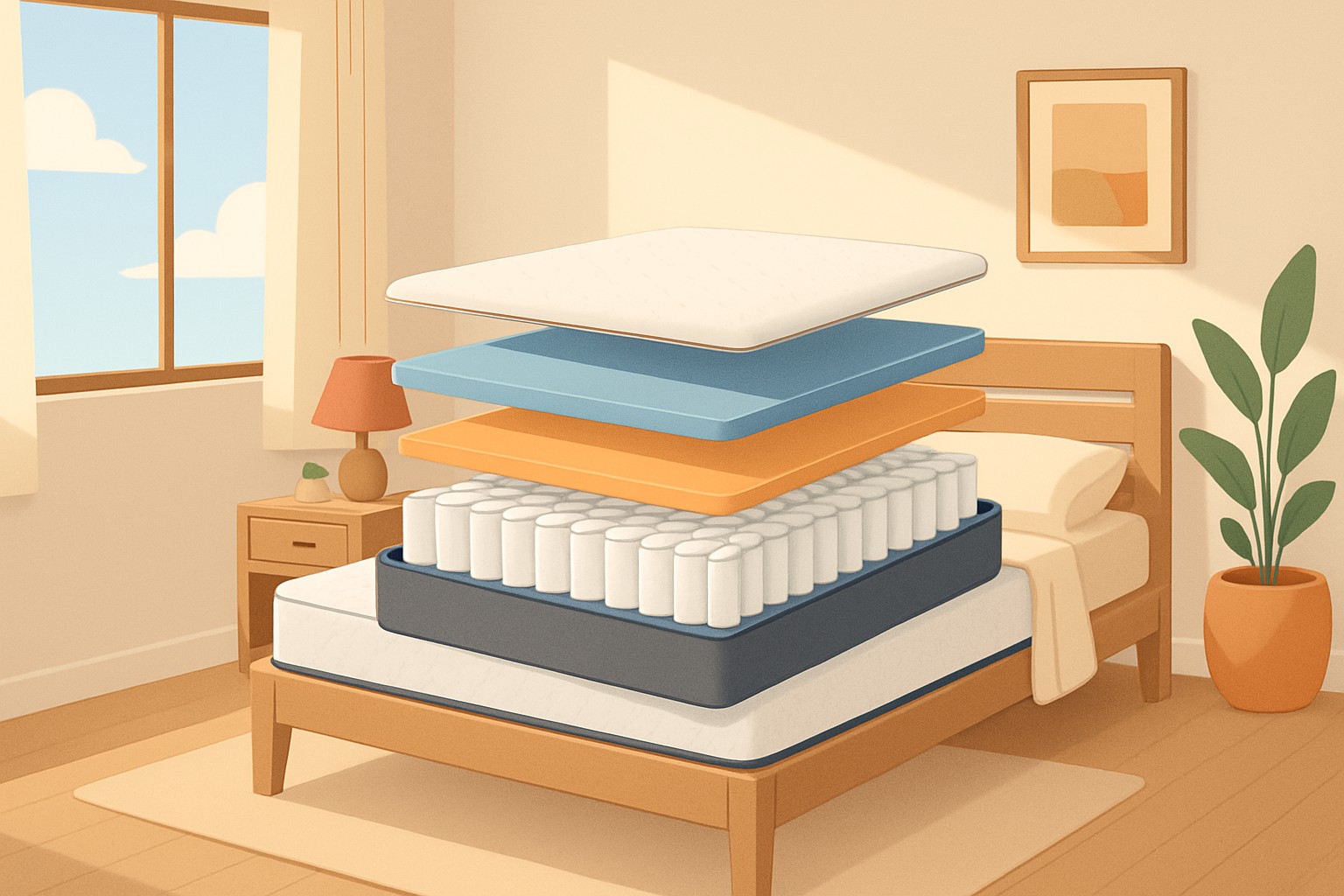 Matelas Hybride 2 de Emma - Avis sur le confort et la tenue