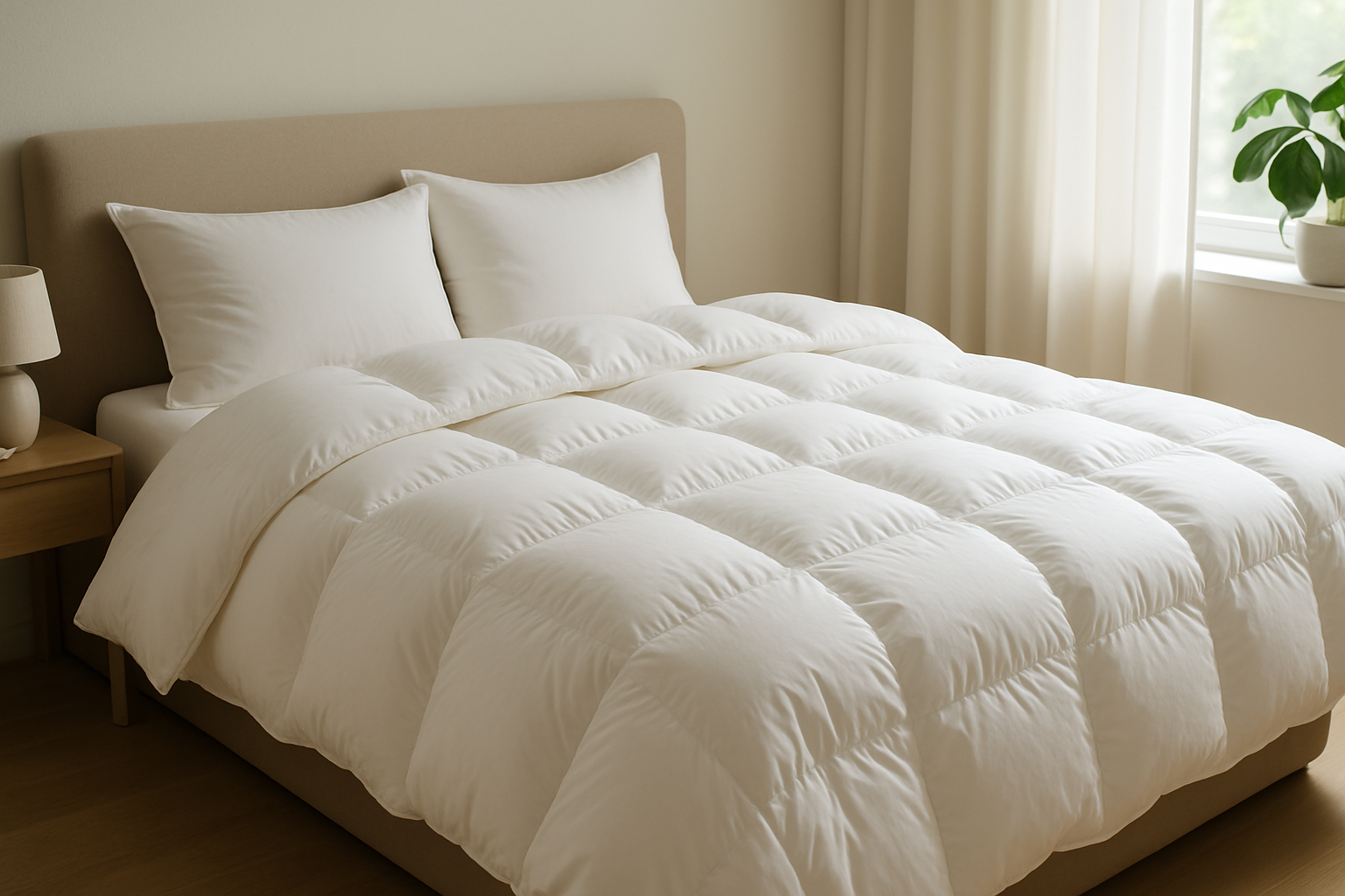 Avantages de la couette en plume d'oie pour votre sommeil