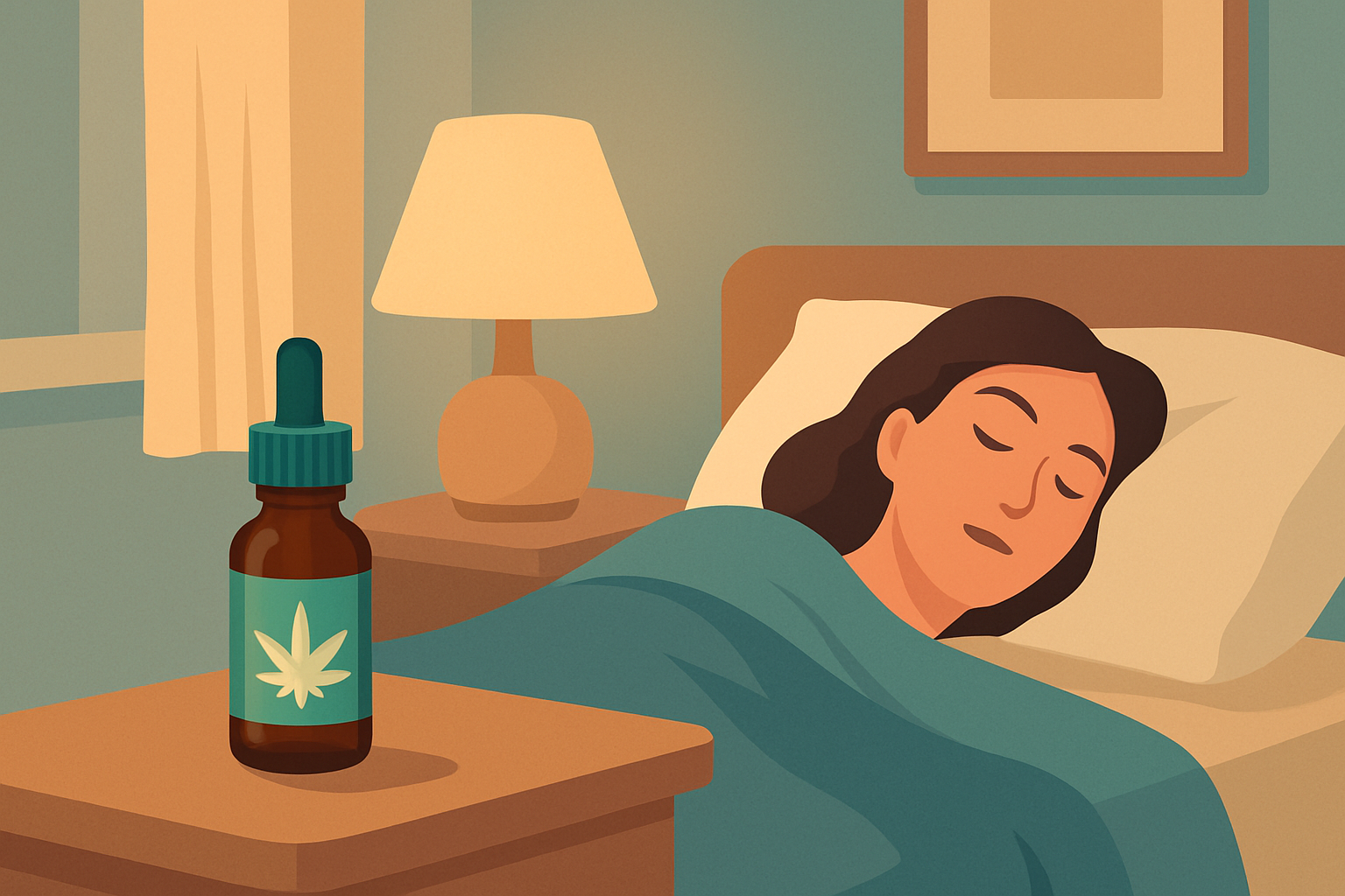 Une chambre paisible avec une bouteille d